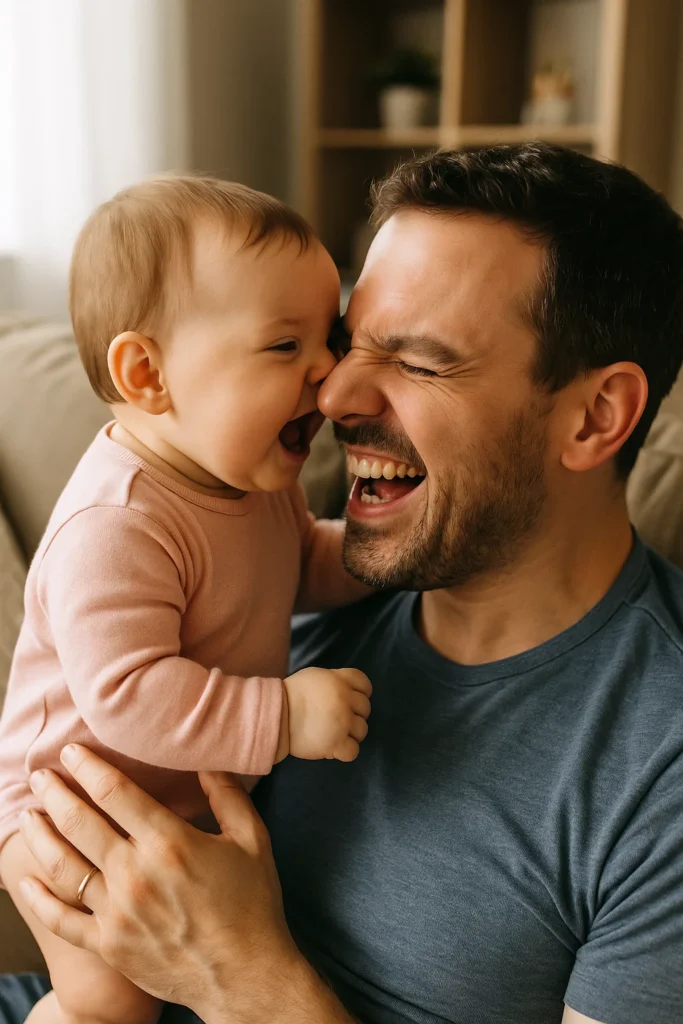 Primer beso de mi hija